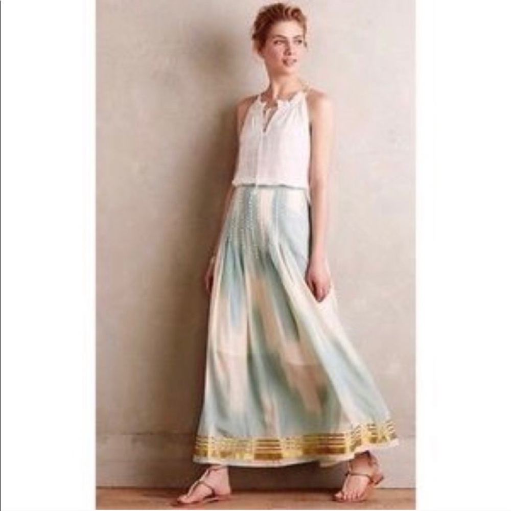 Anthropologie Maxi Skirt